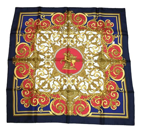 hermes vintage scarf les tulleries|Les Tuileries Hermes Scarf .